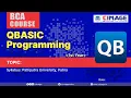 BCA PPU 1ST YR QBASIC PROGRAMMING 9 8 21 BY RAVI KUMAR SONI