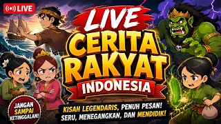 🔴CERITA RAKYAT INDONESIA | LIVE 24 Jam