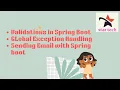 72 Spring Boot Validation Email API Global Exception Handling