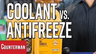 Coolant vs Antifreeze