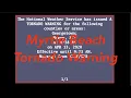 EAS Reenactment Mock Myrtle Beach Tornado Warning v2 - 2020