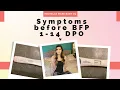 2 Week Wait Symptoms from 1 DPO to 14 DPO BFP Baby Michelle Marie