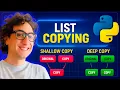 How to Copy Python Lists Safely Visually Explained Shallow Copy vs Deepcopy Course 29