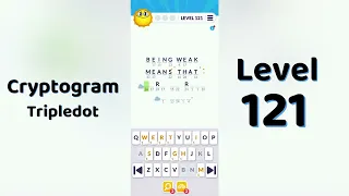 Cryptogram Tripledo Level 121 Solutions Logic Puzzle Game Mini Boss