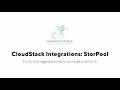 CloudStack Integrations StorPool Storage I High Performance Primary Storage Platform