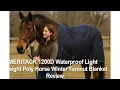 AMERITACK 1200D Waterproof Light Weight Poly Horse Winter Turnout Blanket Review