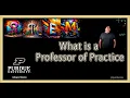 A Career as a Math Professor