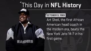 Raiders Head Coach Art Shell Wins First Game This Day in NFL History 89