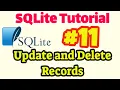 SQLite Tutorial Update and Delete Record in SQLite
