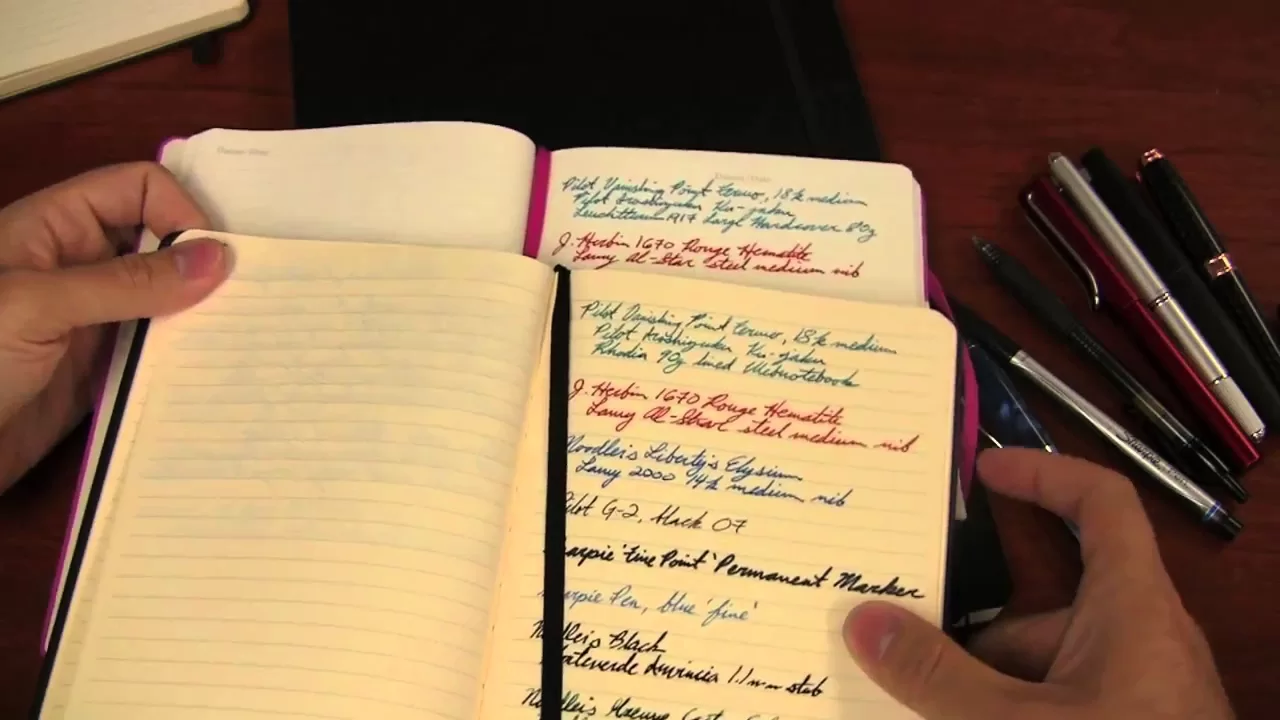 Leuchtturm1917 is a notebook brand that we've recently started carrying. They're great build quality. 