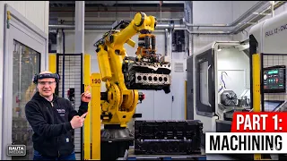 Inside a Fully Automated Tractor Engine Factory