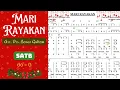Lagu Mari Rayakan – Lagu Natal Paduan Suara (Versi SATB) | Arr. Drs. Bonar Gultom | Choir Practice