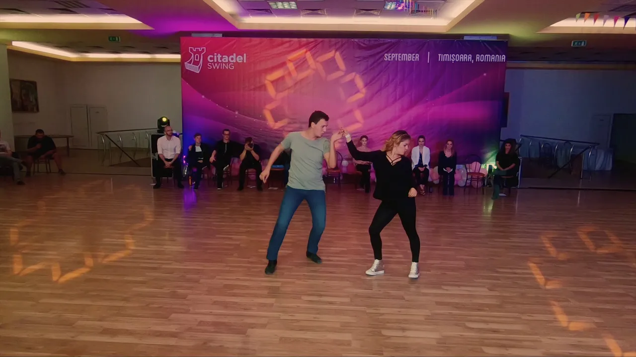 Sergey Khakhlev & Paloma Ponce - Citadel Swing 2018 - 6th place All Star Jack&Jill