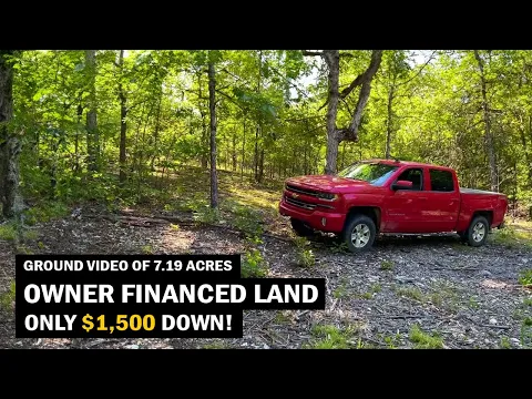 Ground Video - 7.19 Acres of Owner Financed Land for Sale in Arkansas WH10 #landforsale #offgrid