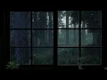 Rain On Window & Thunder Sounds - Rainy Afternoon Forest - 8 Hours Relaxation & Sleep | rain sounds