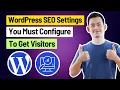 WordPress SEO Settings You Must Configure to Get Visitors in 2026 WordPress SEO Tutorial