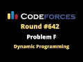 Codeforces Round Problem F Decreasing Heights Dynamic Programming