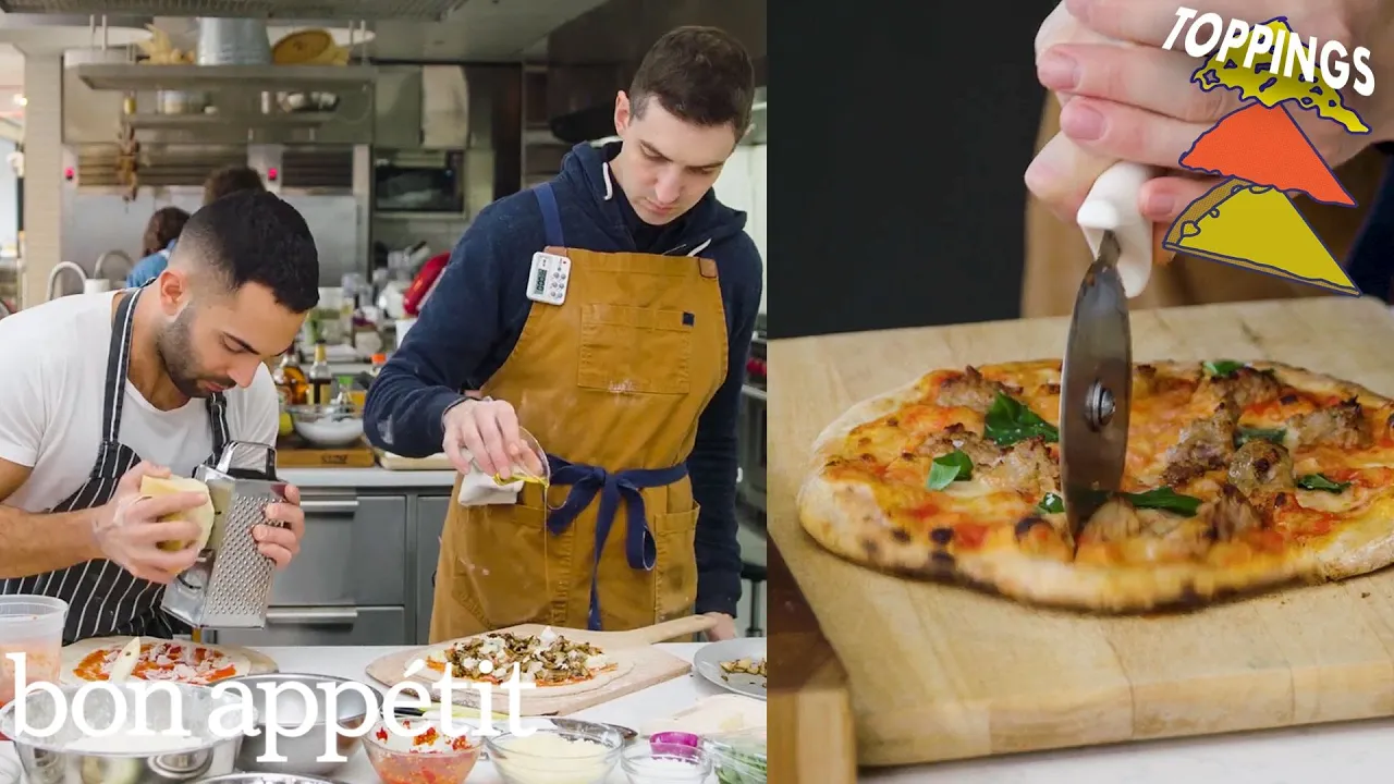 Chris and Andy Try to Make the Perfect Pizza Toppings   Making Perfect: Episode 4   Bon Apptit