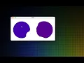 JavaFX Canvas Blob