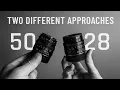 Download Lagu Our two different approaches to using the 28mm and 50mm