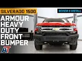 2019-2021 Silverado 1500 Armour Heavy Duty Front Bumper Review Install