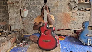 Musical Instruments Guitar Manufacturing Factory Process | Amazing Complete Manufacturing Process 🎸