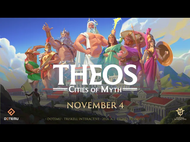 Theos: Cities of Myth | Release Date Trailer
