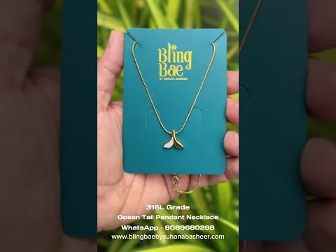 Our new 316L Grade Stainless Steel Necklace Collection has officially dropped. 💖
