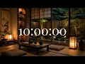 10 Hours Countdown Timer 36000 secs Japanese Zen Room Ending Alarm White