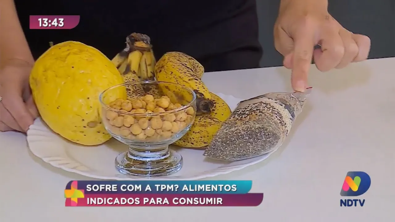 Alimentos indicados para consumir no período da TPM