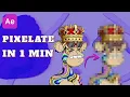 How To Pixelate in After Effects 1MinShow Ep 13