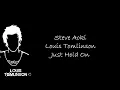 Steve Aoki & Louis Tomlinson - Just Hold On (Lyrics)