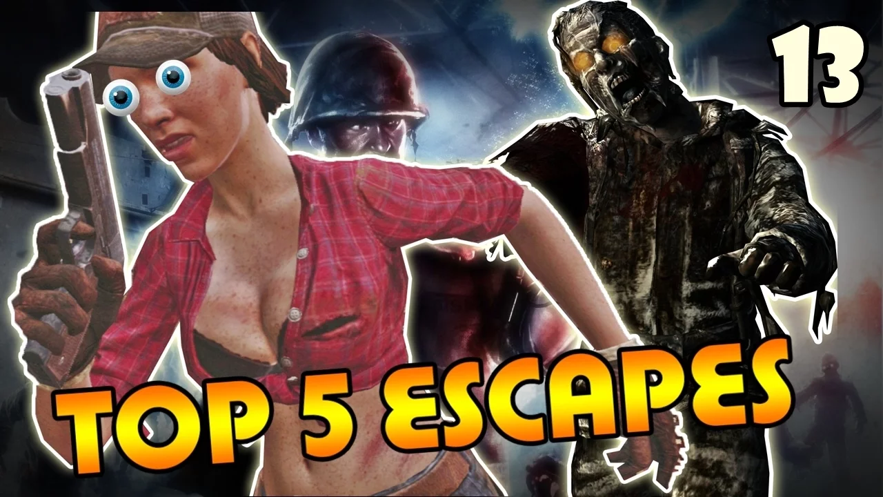 TOP 5 ESCAPS ZOMBIES