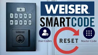 WEISER SmartCode Reset Door Handling Procedure new User Code