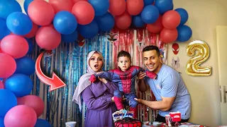 حفلة عيد ميلاد أبنا ايهم اكبر حفلة باليوتيوب ادخلو بسرعة 