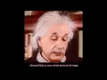 COLOUR Albert Einstein Explaining E MC 2