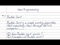Bubble Sort In Java Bubble Sort Algorithm Dev Domain
