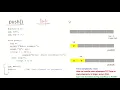 DSA16c - Push operation in stack using array