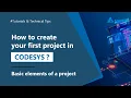 CODESYS - New project creation
