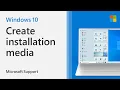 How to Create Installation Media for Windows 10 Microsoft