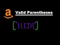 Espanol Valid Parentheses - Leetcode 20