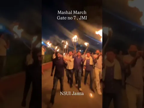 Mashal March For JMISU ✊ #shorts #JMISU #jamiastudents
