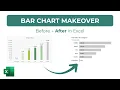 Turn an Ugly Excel Chart Into a Clean Bar Chart