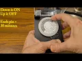 Utilitech Outdoor Manual Timer - Easy Setup