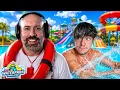 THE BOYS WATERPARK IS SOOO BACK Waterpark Sim D