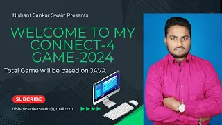 My New Connect-4 GAME-2024 based in JAVA Programming