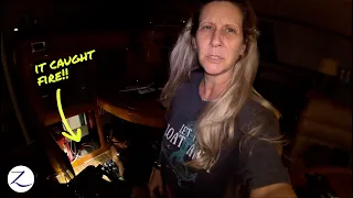 We’ve got NO POWER!!💥 Boat Electrical Problems⚡️(Ep 228)