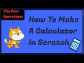 How To Make A Calculator In Scratch The Four Operations