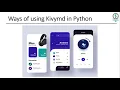 04 Ways of using kivymd in Python Android app development with Python KivyMD
