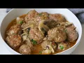 Salisbury Steak Meatballs Paleo Whole30